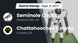 Recap: Seminole County  vs. Chattahoochee County  2017