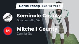 Recap: Seminole County  vs. Mitchell County  2017