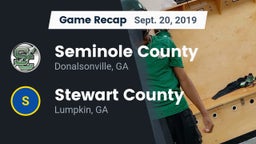 Recap: Seminole County  vs. Stewart County  2019