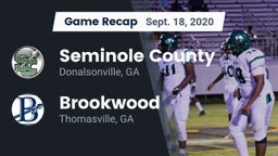 Recap: Seminole County  vs. Brookwood  2020