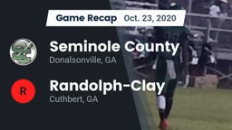 Recap: Seminole County  vs. Randolph-Clay  2020