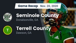 Recap: Seminole County  vs. Terrell County  2020
