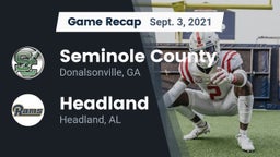 Recap: Seminole County  vs. Headland  2021
