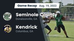 Recap: Seminole County  vs. Kendrick  2022