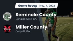 Recap: Seminole County  vs. Miller County  2022