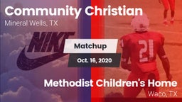 Matchup: Community Christian vs. Methodist Children's Home  2020