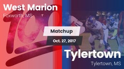 Matchup: West Marion vs. Tylertown  2017