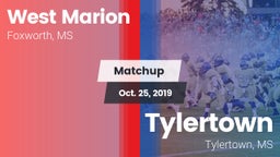 Matchup: West Marion vs. Tylertown  2019
