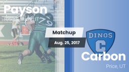 Matchup: Payson vs. Carbon  2017