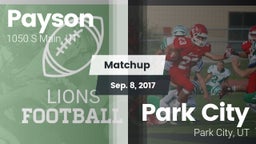Matchup: Payson vs. Park City  2017
