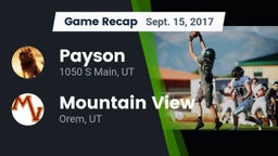 Recap: Payson  vs. Mountain View  2017