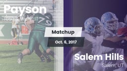 Matchup: Payson vs. Salem Hills  2017