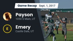 Recap: Payson  vs. Emery  2017