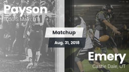 Matchup: Payson vs. Emery  2018