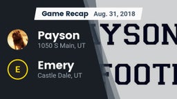 Recap: Payson  vs. Emery  2018