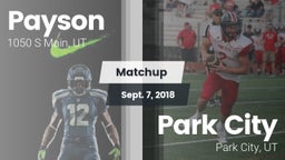 Matchup: Payson vs. Park City  2018
