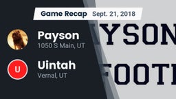 Recap: Payson  vs. Uintah  2018