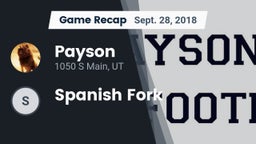 Recap: Payson  vs. Spanish Fork  2018
