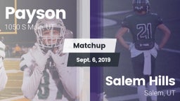 Matchup: Payson vs. Salem Hills  2019
