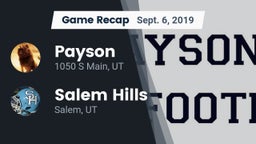 Recap: Payson  vs. Salem Hills  2019