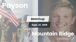 Matchup: Payson vs. Mountain Ridge  2019