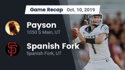 Recap: Payson  vs. Spanish Fork  2019