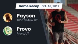 Recap: Payson  vs. Provo  2019