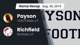 Recap: Payson  vs. Richfield  2019