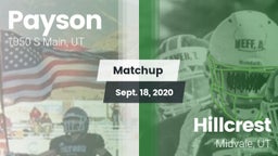 Matchup: Payson vs. Hillcrest   2020
