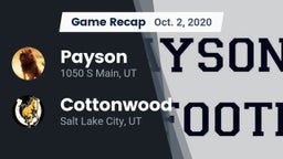 Recap: Payson  vs. Cottonwood  2020