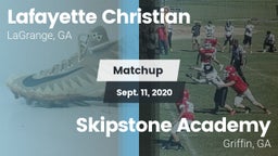 Matchup: Lafayette Christian vs. Skipstone Academy  2020