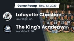 Recap: Lafayette Christian  vs. The King's Academy 2020