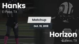 Matchup: Hanks vs. Horizon  2018