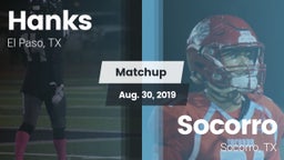 Matchup: Hanks vs. Socorro  2019