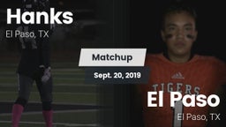 Matchup: Hanks vs. El Paso  2019