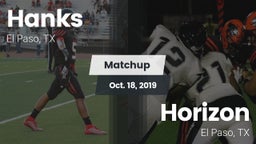 Matchup: Hanks vs. Horizon  2019