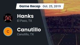 Recap: Hanks  vs. Canutillo  2019