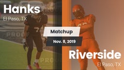 Matchup: Hanks vs. Riverside  2019