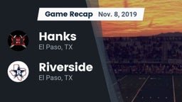 Recap: Hanks  vs. Riverside  2019