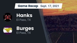 Recap: Hanks  vs. Burges  2021