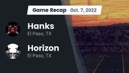 Recap: Hanks  vs. Horizon  2022