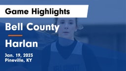 Bell County  vs Harlan  Game Highlights - Jan. 19, 2023