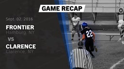 Recap: Frontier  vs. Clarence  2016