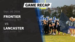 Recap: Frontier  vs. Lancaster  2016