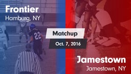 Matchup: Frontier vs. Jamestown  2016