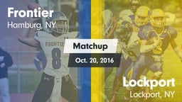 Matchup: Frontier vs. Lockport  2016