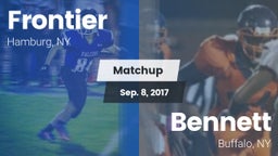 Matchup: Frontier  vs. Bennett  2017