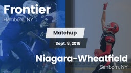 Matchup: Frontier  vs. Niagara-Wheatfield  2018