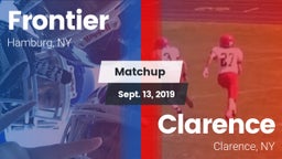 Matchup: Frontier  vs. Clarence  2019
