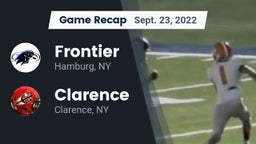 Recap: Frontier  vs. Clarence  2022